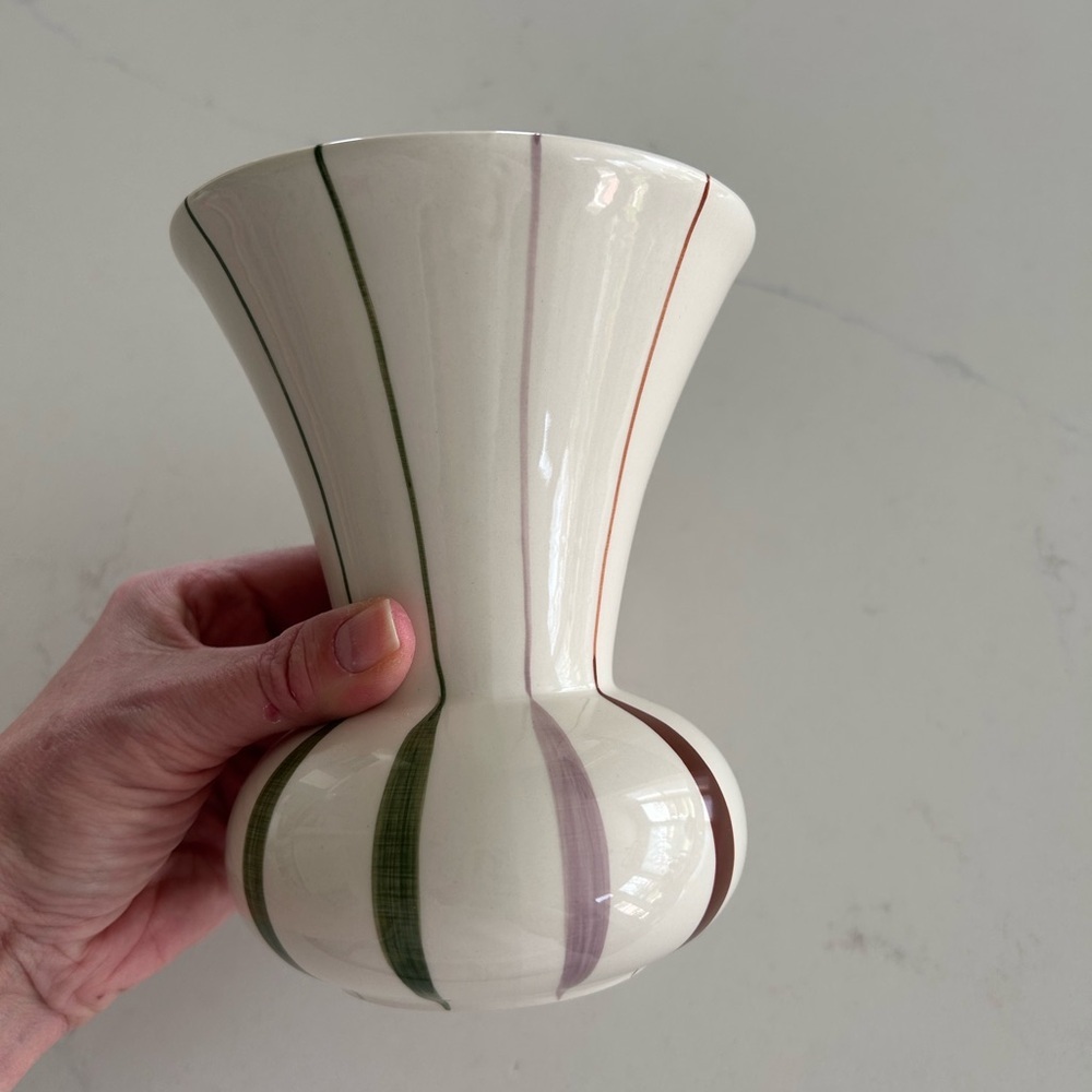 Kahler Signature Handpainted Vase Stoneware Designed by Meyer-Lavigne - Picture 4 of 8